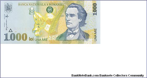 1000 Lei * 1998 * P-106 Banknote