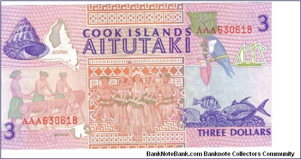 Banknote from Australia year 1992