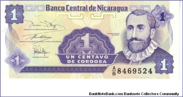 1 Centavo * 1991 Banknote