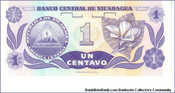 Banknote from Nicaragua year 1991