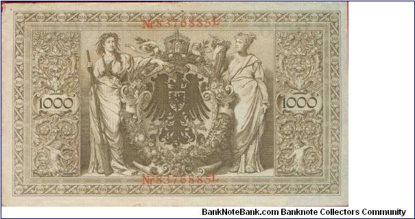 Banknote from Germany year 1910