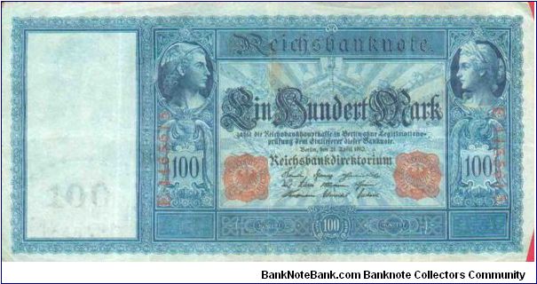 100 Marcos Banknote