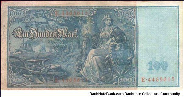 Banknote from Germany year 1910