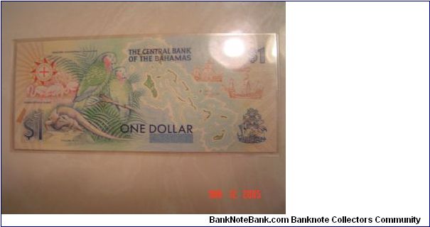 Banknote from Bahamas year 1992