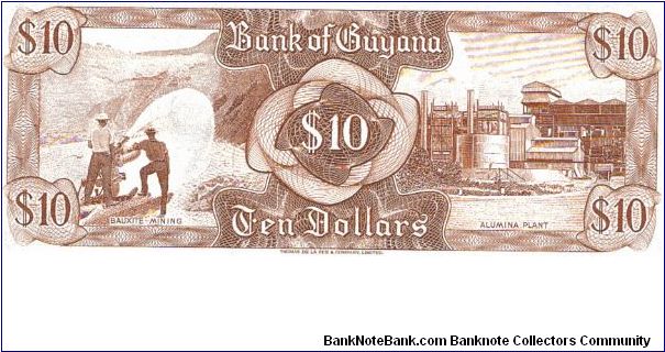 Banknote from Guyana year 1992