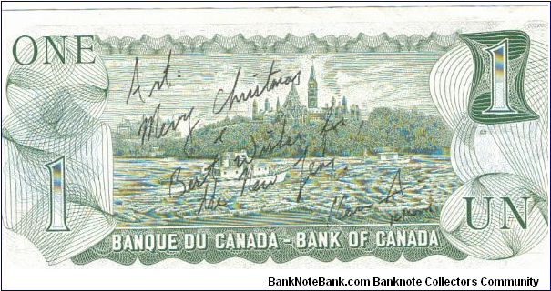 Banknote from Canada year 1973