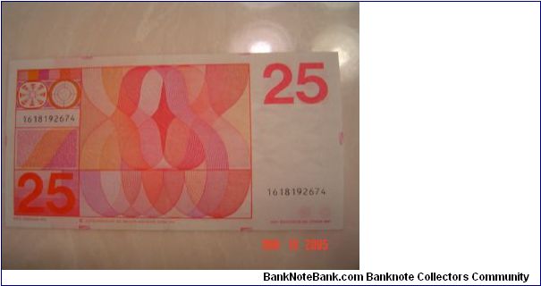 Banknote from Netherlands year 1971
