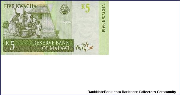 Banknote from Malawi year 1997