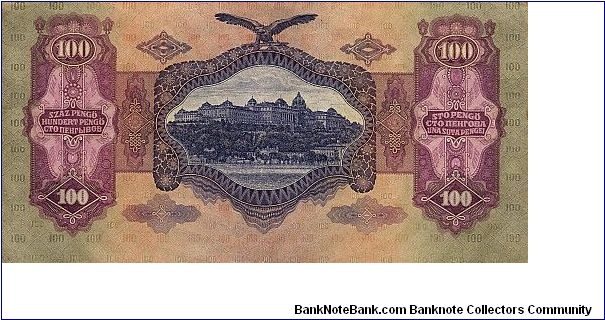 Banknote from Hungary year 1930