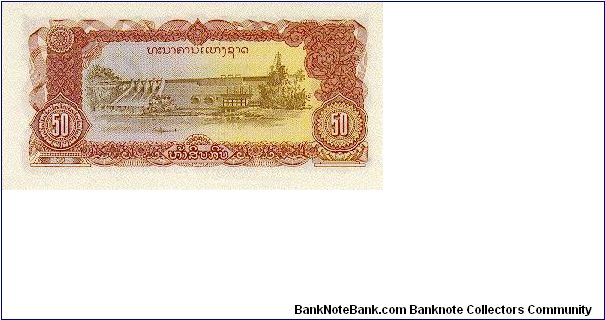 Banknote from Laos year 1979