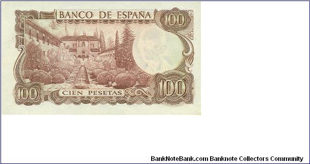 Banknote from Spain year 1970