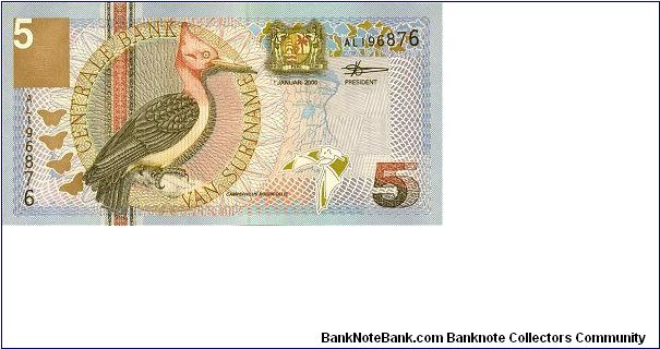 5 Gulden * 1 Jan 2000 * P-56 Banknote