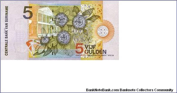 Banknote from Suriname year 2000