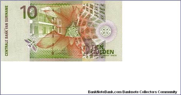 Banknote from Suriname year 2000