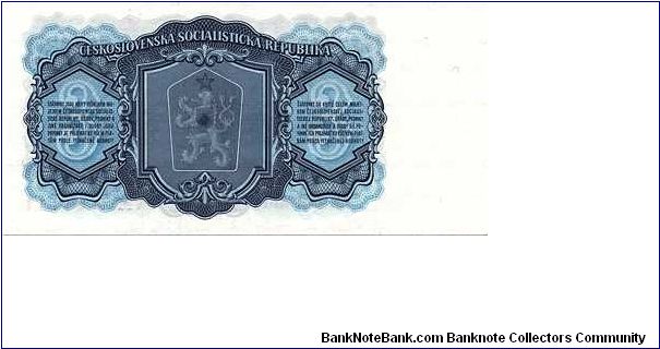 Banknote from Czech Republic year 1961