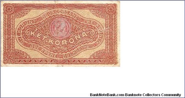 Banknote from Hungary year 1920