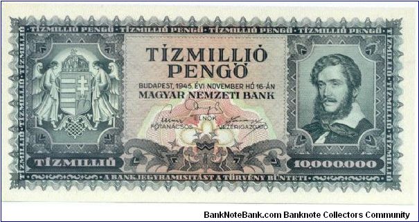 10.000.000 Pengö Banknote