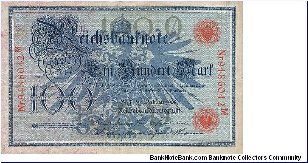 100 Mark
Reichsbanknote Banknote