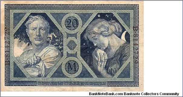 Banknote from Germany year 1915