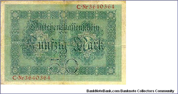 Banknote from Germany year 1914