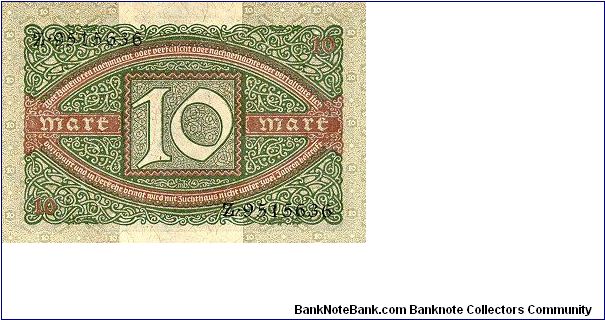 Banknote from Germany year 1920