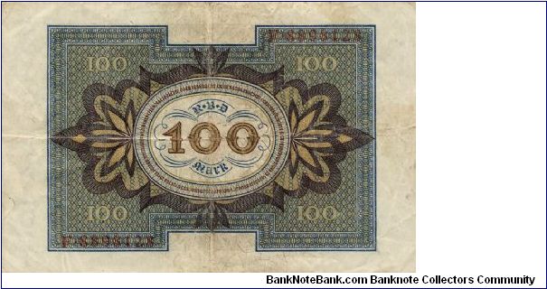 Banknote from Germany year 1920