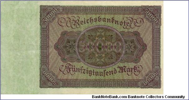 Banknote from Germany year 1922