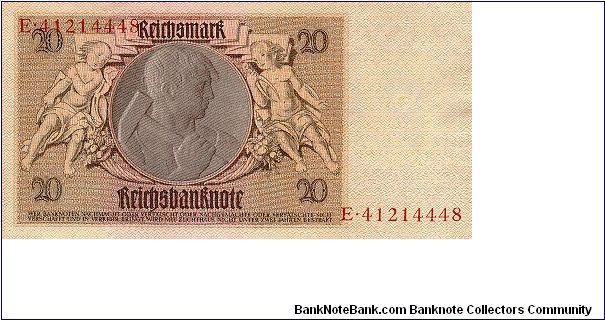 Banknote from Germany year 1929