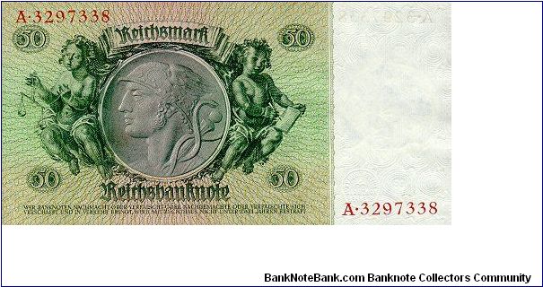 Banknote from Germany year 1933