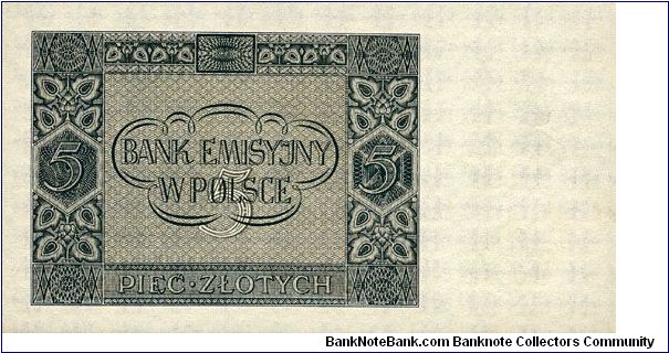 Banknote from Poland year 1941