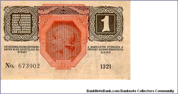 Banknote from Austria year 1916