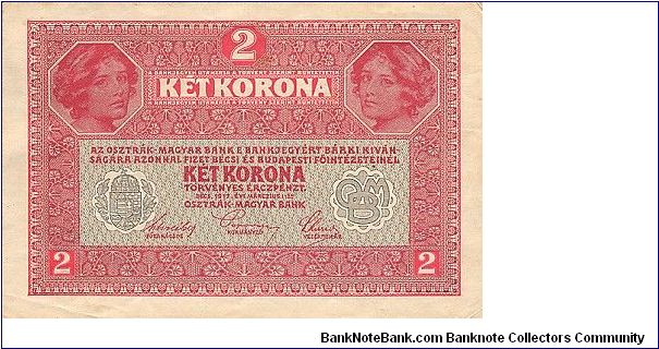 Banknote from Austria year 1917