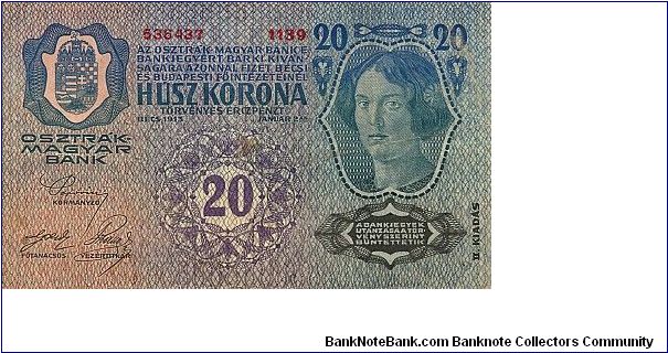 Banknote from Austria year 1919