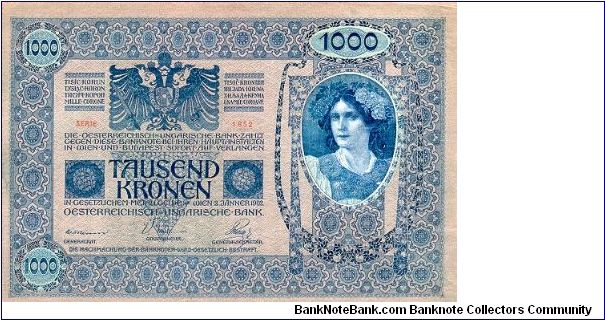 Banknote from Austria year 1919