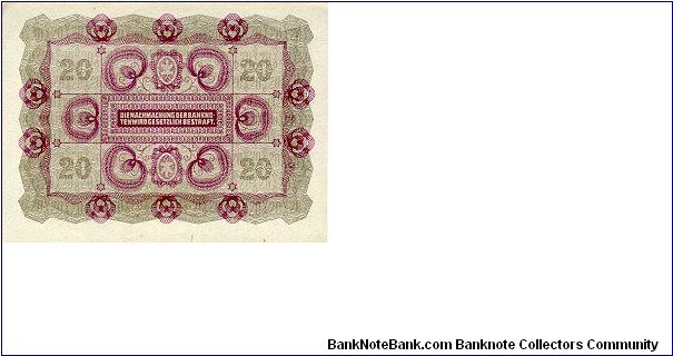 Banknote from Austria year 1922