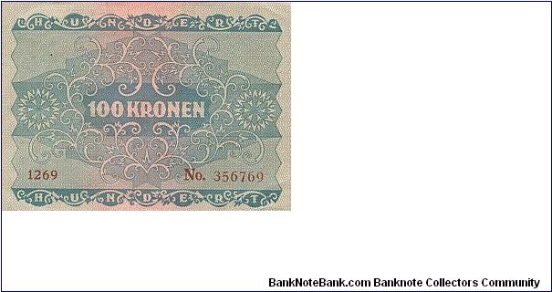 Banknote from Austria year 1922