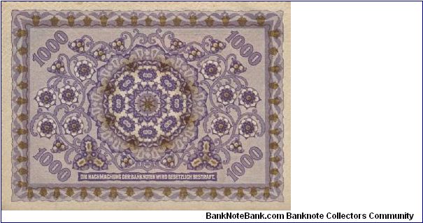 Banknote from Austria year 1922