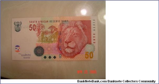 South Africa P-130 50 Rand Banknote