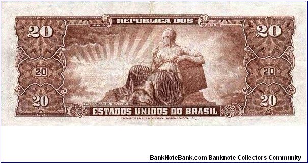 Banknote from Brazil year 1950