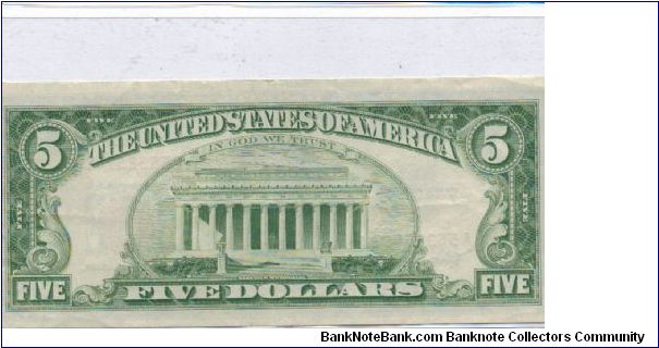 Banknote from USA year 1963