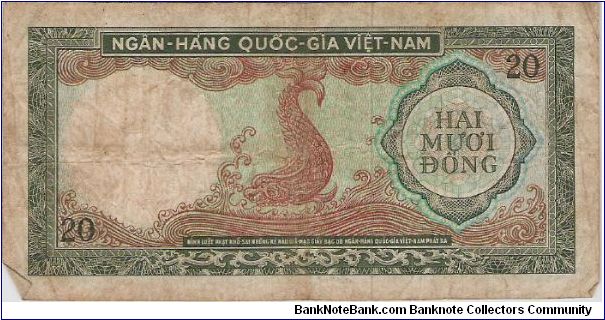 Vietnamese currency - Hai Muoi Dong (20 dong) Banknote