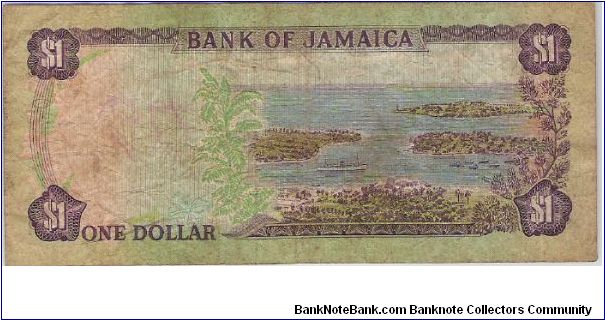 Banknote from Jamaica year 1960