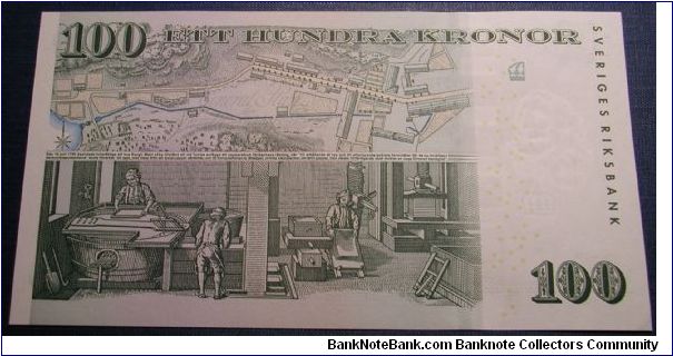 Banknote from Sweden year 2005
