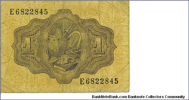 Banknote from Spain year 1951