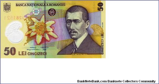 50 Lei RON. Banknote