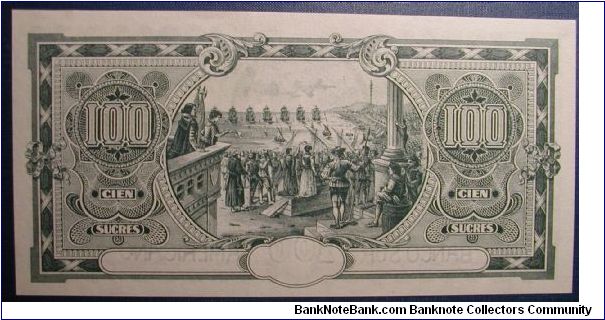 Banknote from Ecuador year 1920