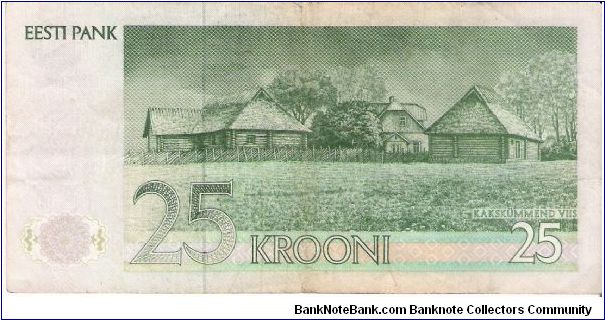 Banknote from Estonia year 1992