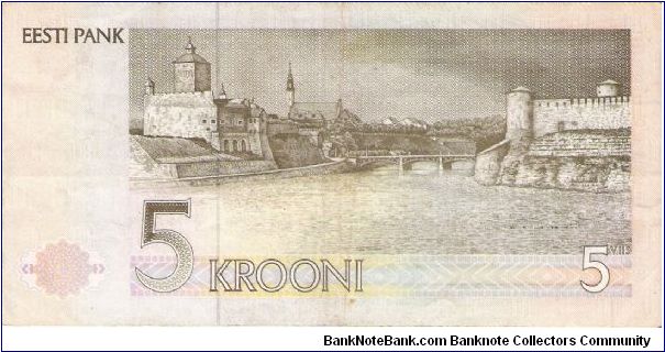 Banknote from Estonia year 1992
