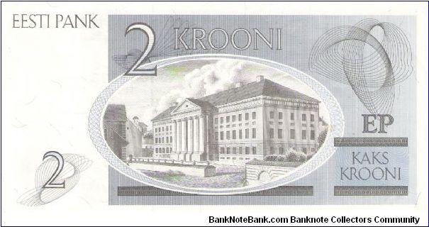 Banknote from Estonia year 1992