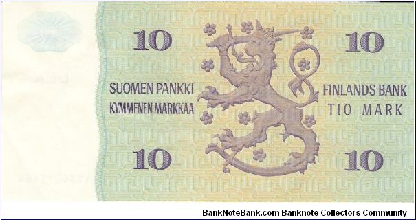 Banknote from Finland year 1980